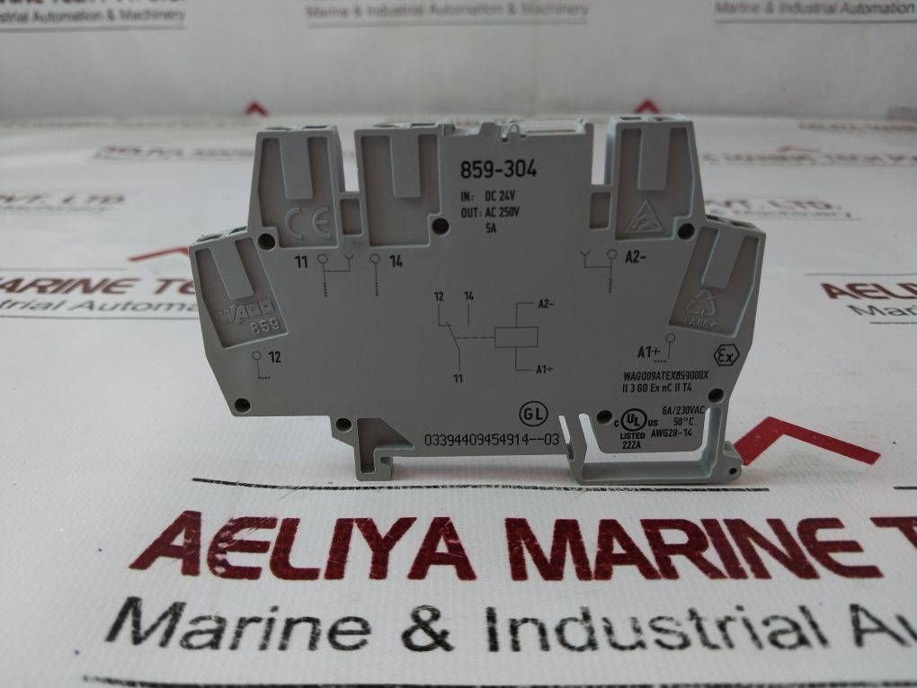 Wago 859-304 Relay Module/Terminal Block