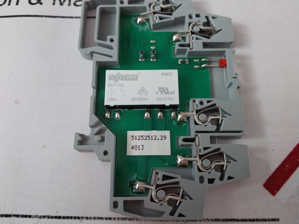 Wago 859-304 Relay Module/Terminal Block