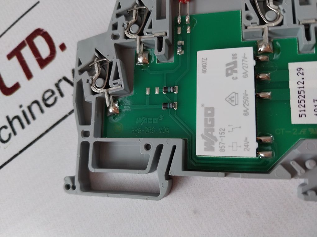 Wago 859-304 Relay Module/Terminal Block