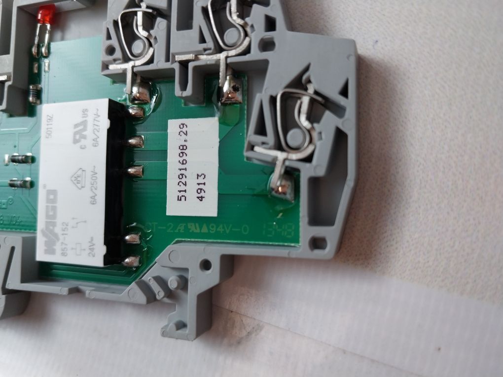 Wago 859-304 Rail Terminal Block 24Vdc