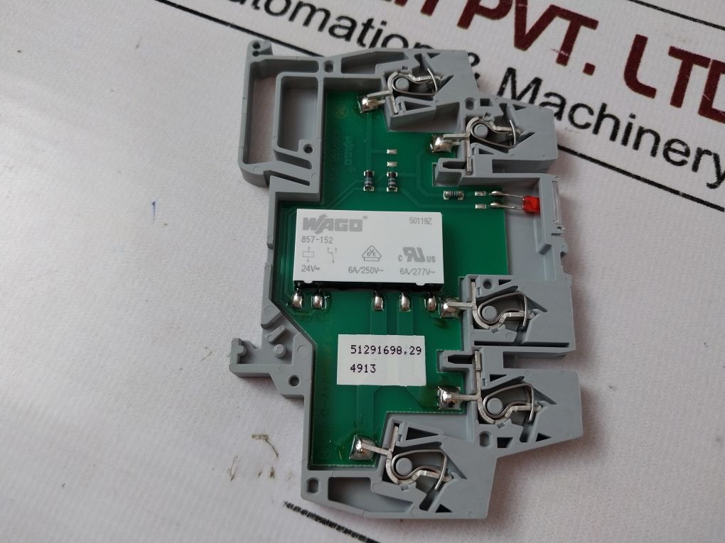 Wago 859-304 Rail Terminal Block 24Vdc