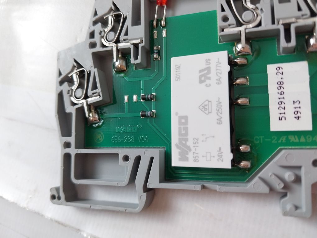 Wago 859-304 Rail Terminal Block 24Vdc