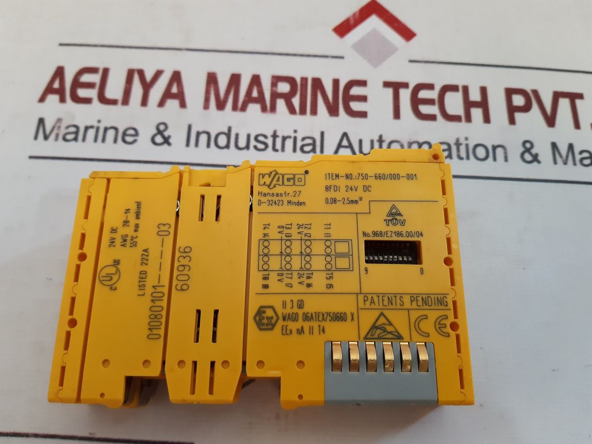 Wago 750-660/000-001 digital input 24v dc