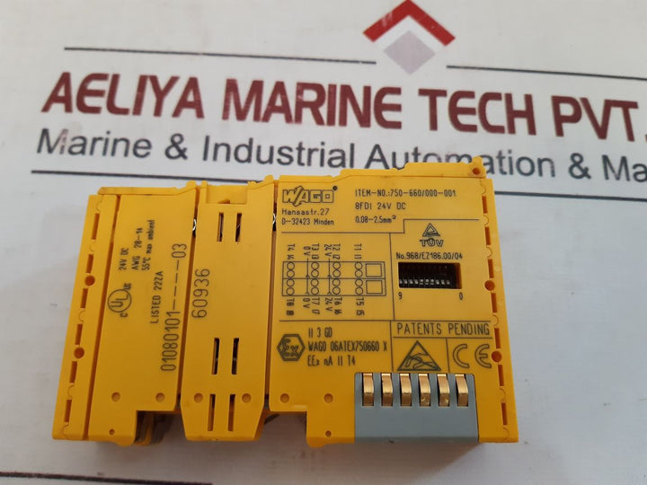 Wago 750-660/000-001 digital input 24v dc