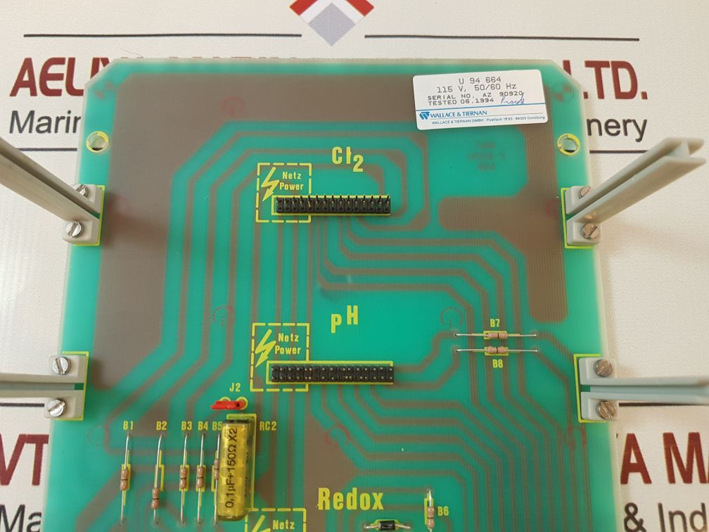 Wallace & Tiernan P-95201 Pcb Card