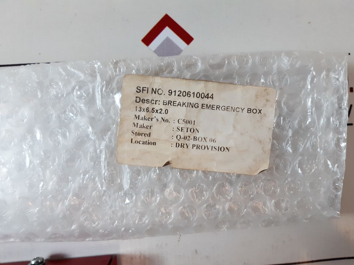 Walmonof C5001 Breaking Emergency Box 13×6.5×2.0