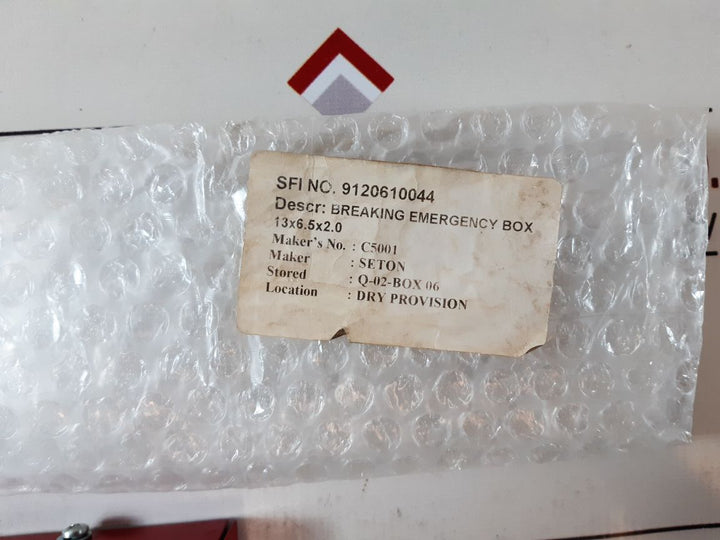 Walmonof C5001 Breaking Emergency Box 13×6.5×2.0
