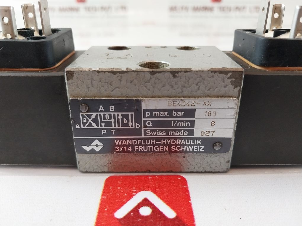 Wandfluh-hydraulik Be4D42-xx Solenoid Valve 160Bar 24 V