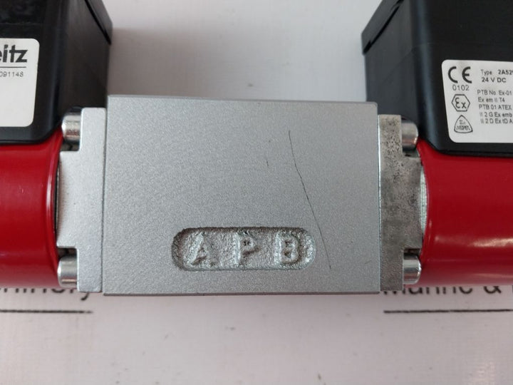 Wandfluh 118.195.024L Solenoid Directional Valve 2A52W