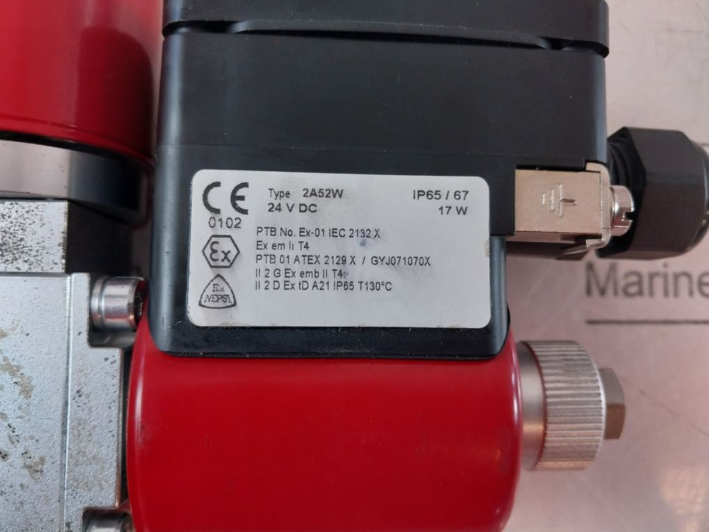 Wandfluh 118.195.024L Directional Valve With Coil Aex32061A/T4-d1Hb6-k9K1S1788/1927