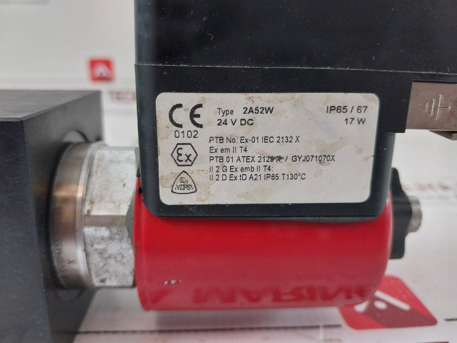 Wandfluh 2A52W/118.195.024L Solenoid Directional Valve Svx3410-ba/T4