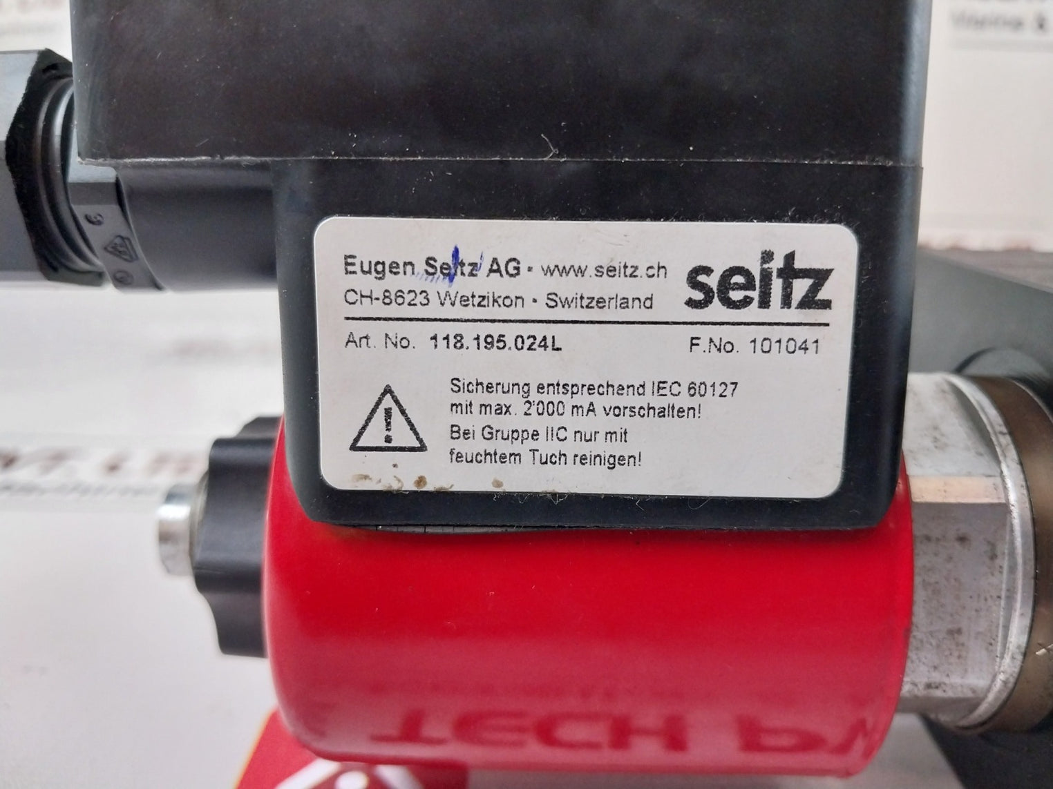 Wandfluh 2A52W/118.195.024L Solenoid Directional Valve Svx3410-ba/T4