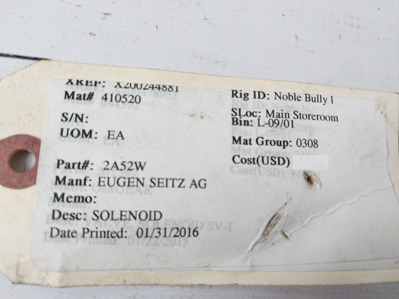 Wandfluh 2A52W/118.195.024L Solenoid Directional Valve Svx3410-ba/T4