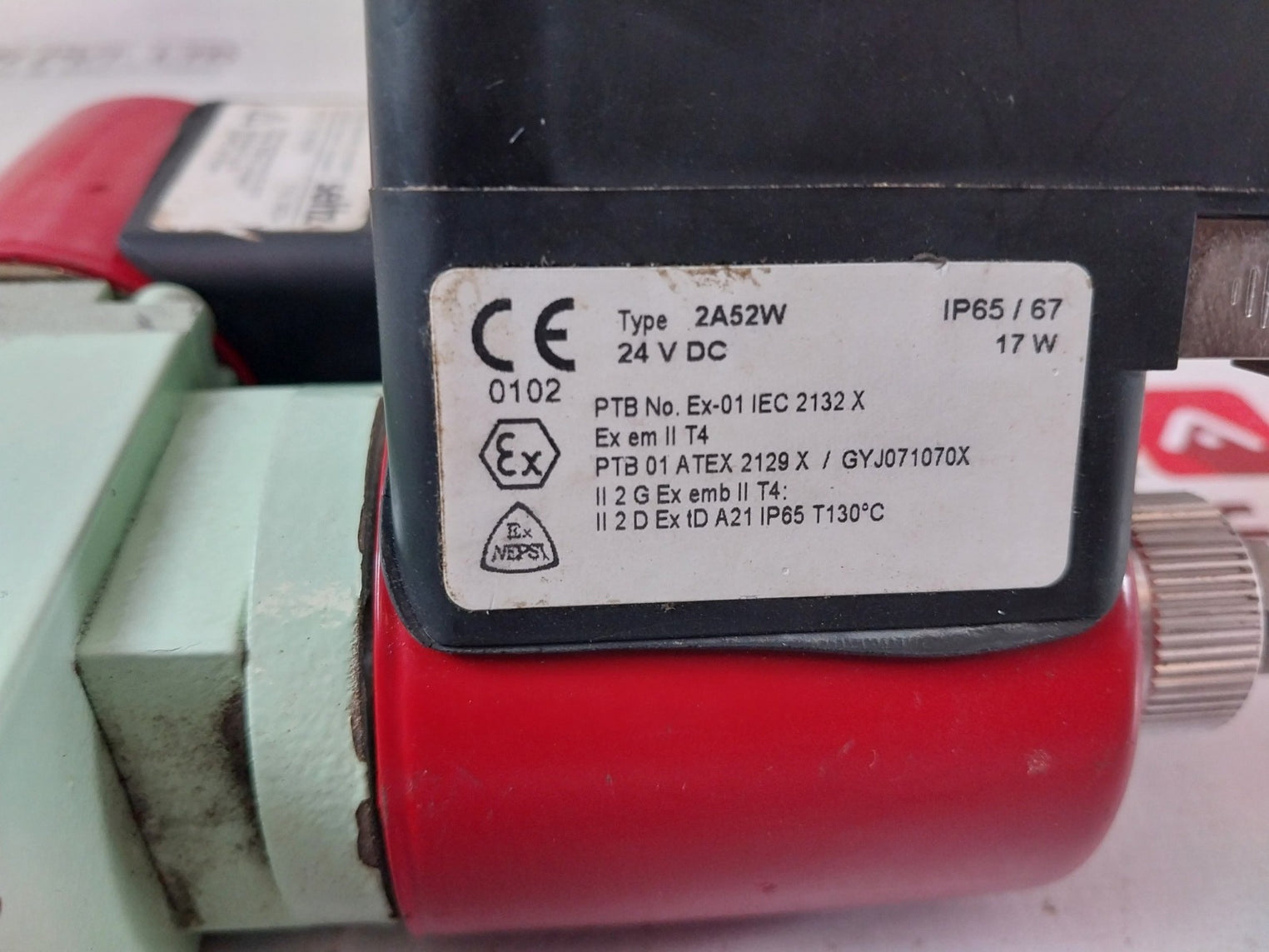 Wandfluh Aex32061A/T4-d1Hb6-k9K1S 1788/1927 Solenoid Valve With Coil