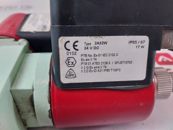 Wandfluh Aex32061A/T4-d1Hb6-k9K1S 1788/1927 Solenoid Valve With Coil