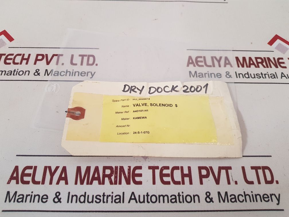 Wandfluh A4D101-h1 Solenoid Valve