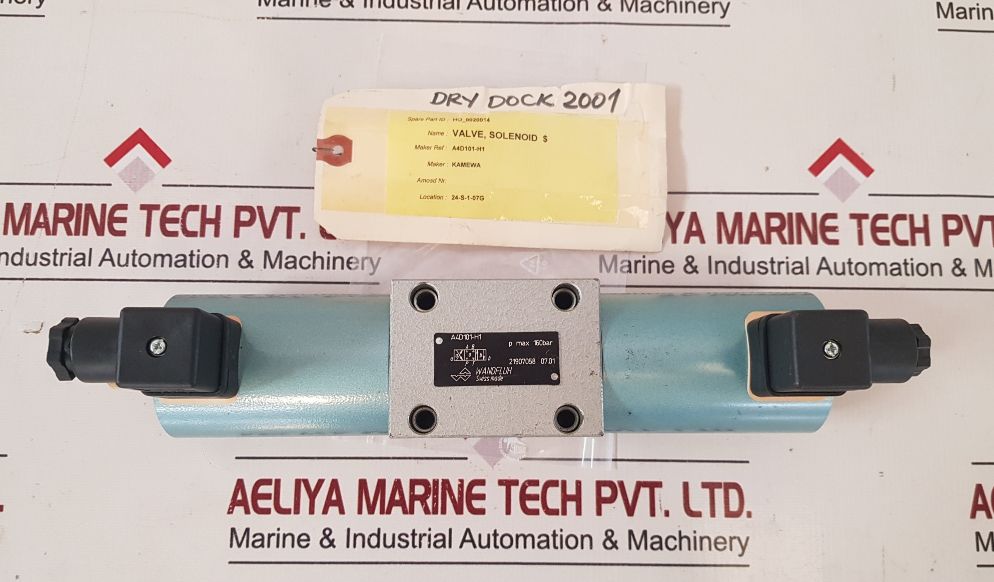 Wandfluh A4D101-h1 Solenoid Valve