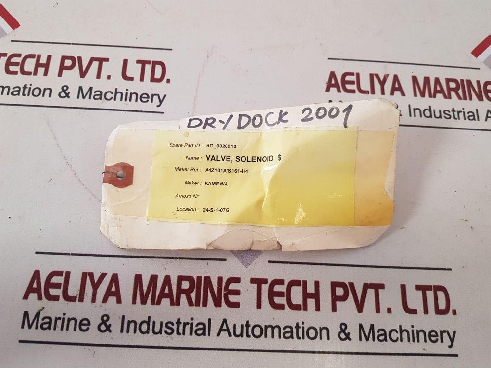 Wandfluh A4Z101A-s161-h4 Solenoid Valve