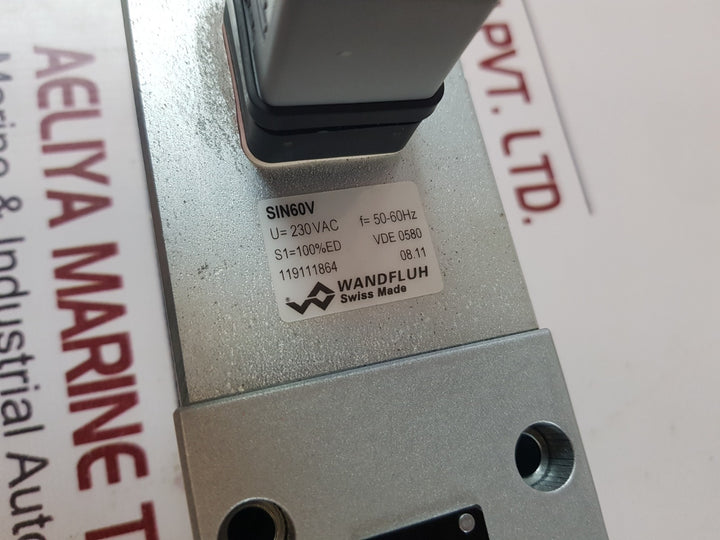 Wandfluh Am4Z100A Hydraulic Valve Sin60V