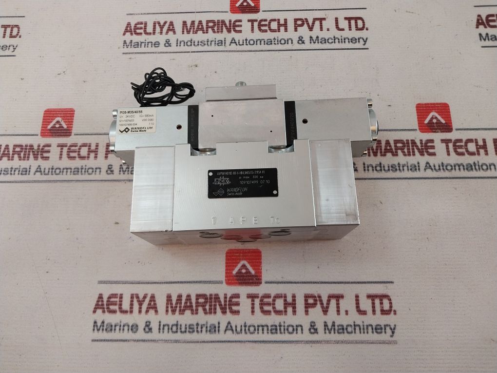 Wandfluh Avpwv4D102-80-ti-hb4,5M35/55-s1954 #1 Hydraulic Valve 24Vdc