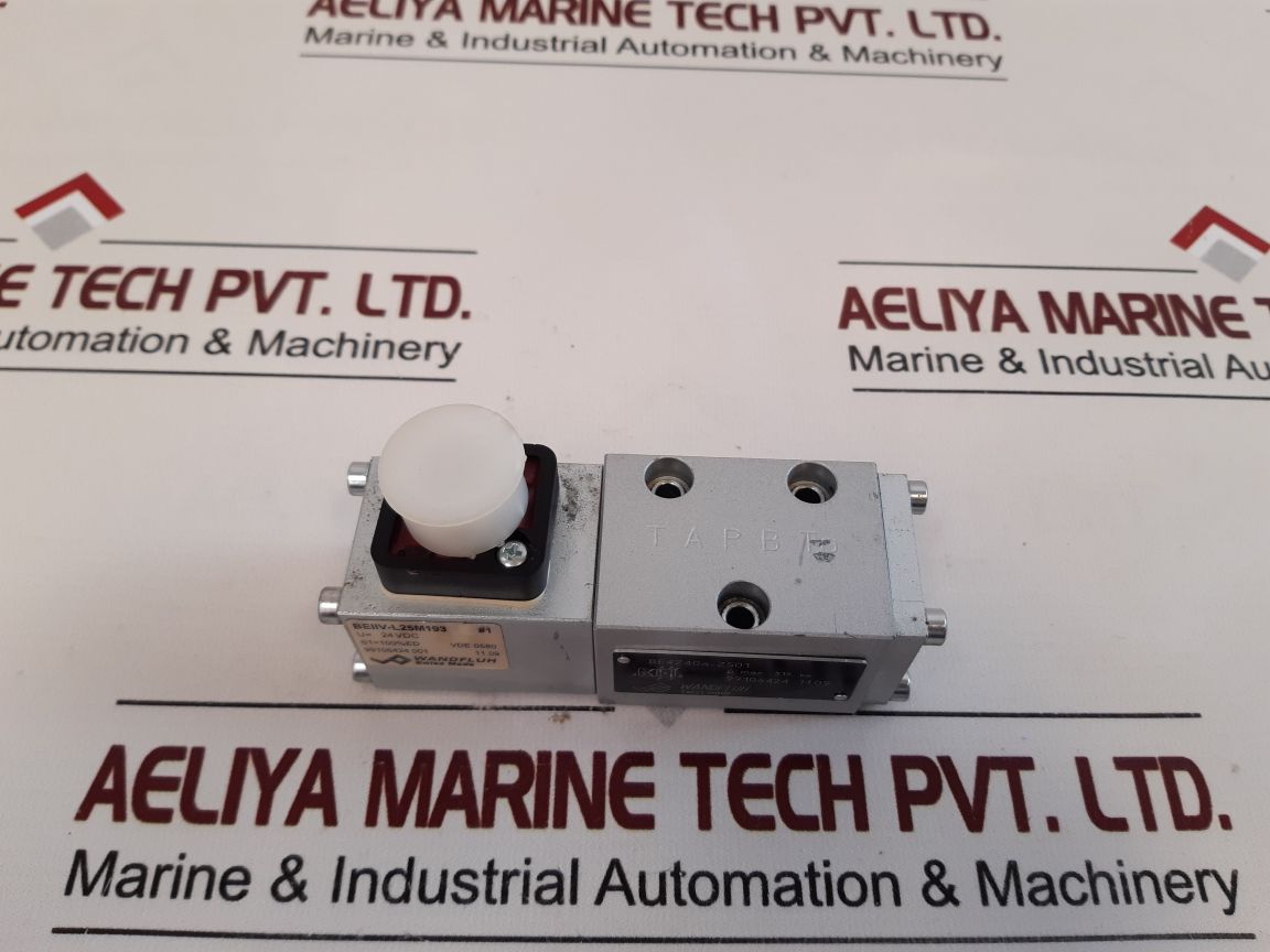 Wandfluh Be4Z40A-z501 With Beiiv-l25M193 Solenoid Valve