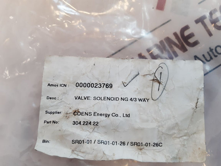 Wandfluh Bm4D42-z311 Solenoid Valve
