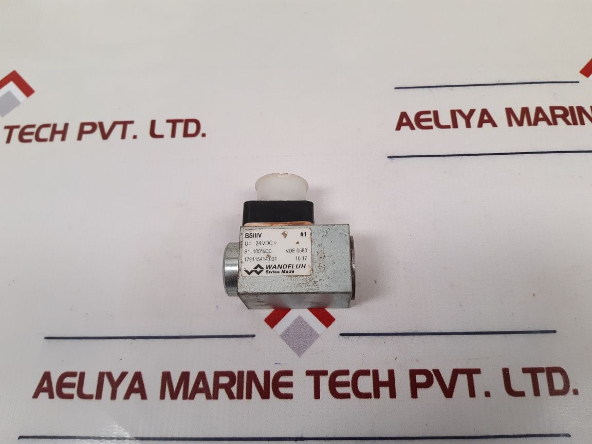 Wandfluh Bsiiiv Solenoid Valve
