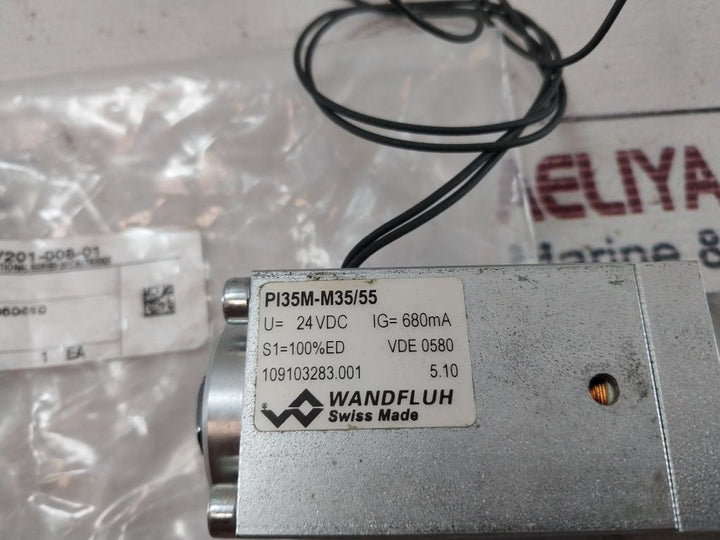 Wandfluh Pi35M-m35/55 Cartridge Proportional Valve Series 33