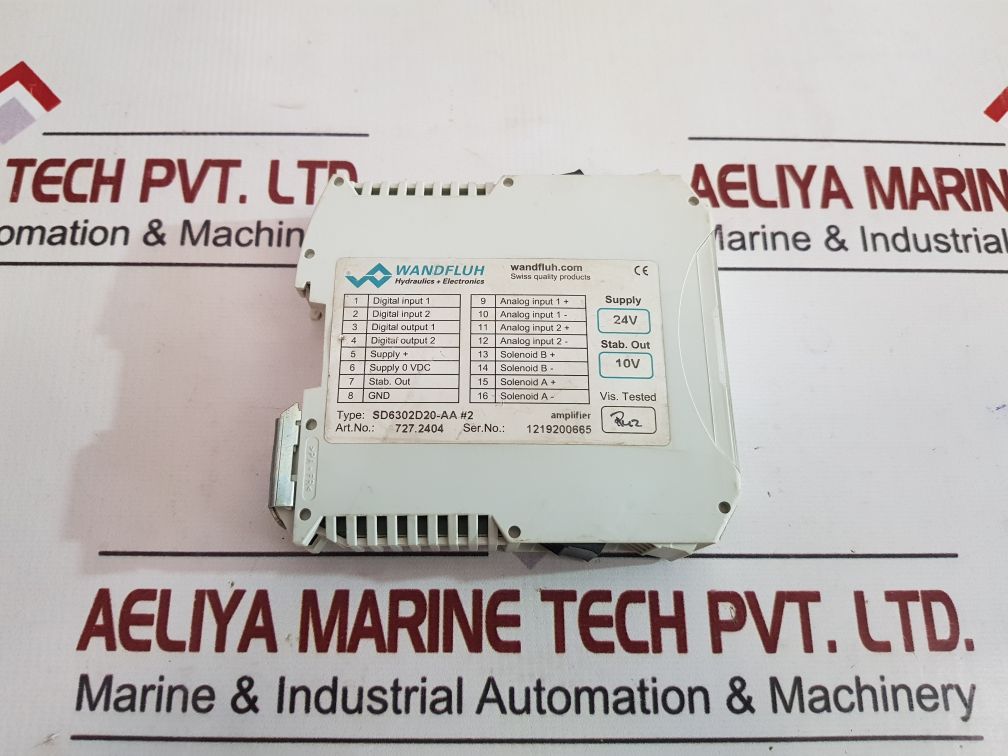 Wandfluh Sd6302D20-aa#2 Amplifier