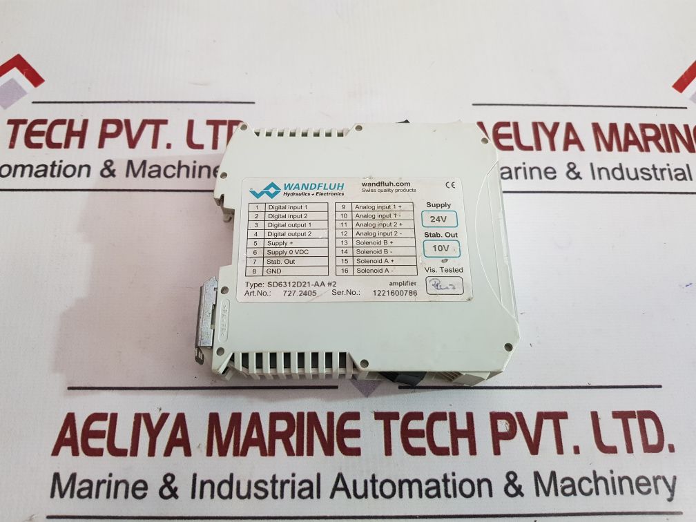 Wandfluh Sd6312D21-aa#2 Amplifier