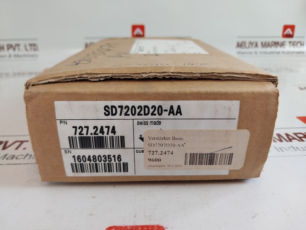 Wandfluh Sd7202D20-aa Amplifier 727.2474