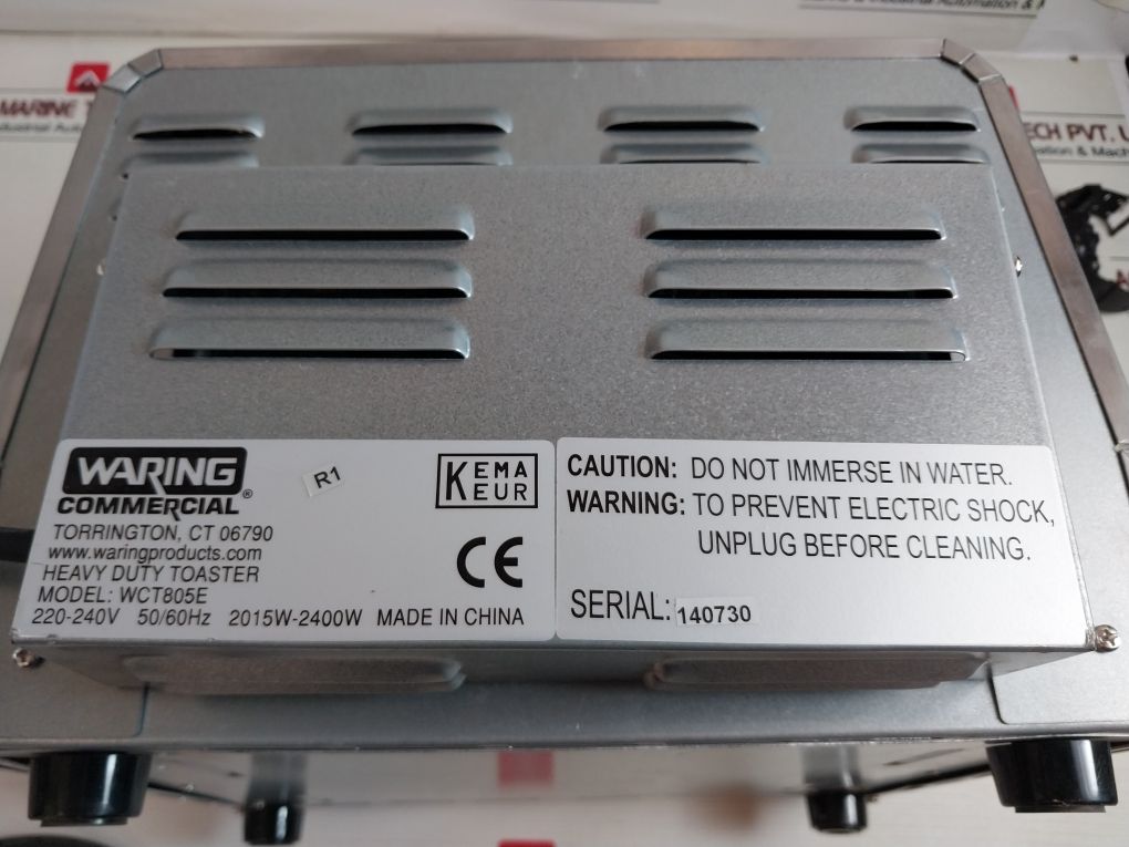 Waring Wct805E Heavy Duty 4 Slice Toaster