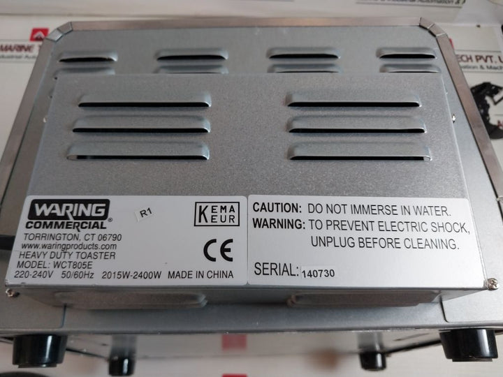 Waring Wct805E Heavy Duty 4 Slice Toaster