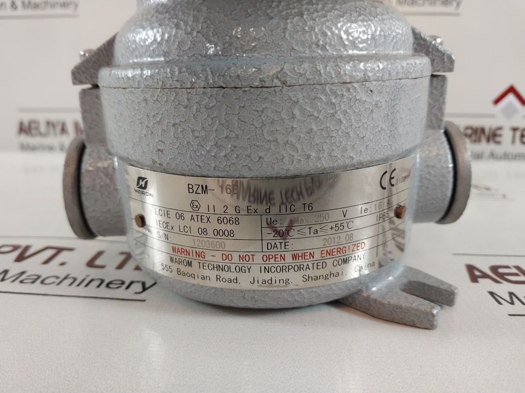 Warom Bzm-16B Explosion Proof On-off Switch