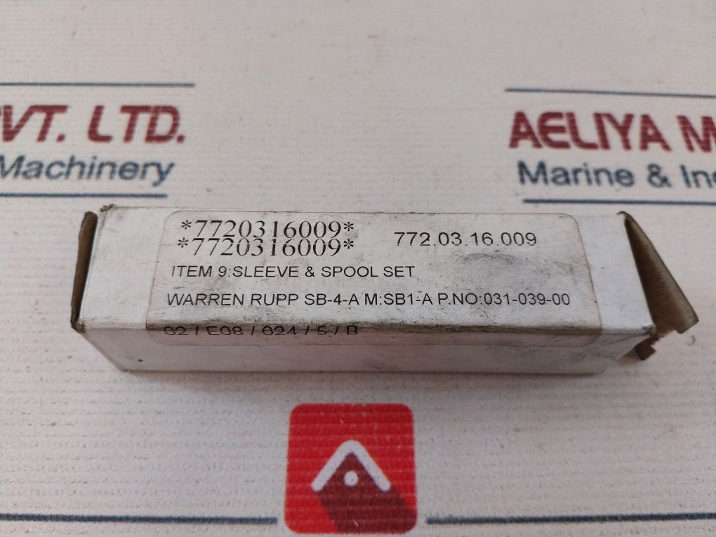 Warren Rupp 031-039-000 Sleeve & Spool Set