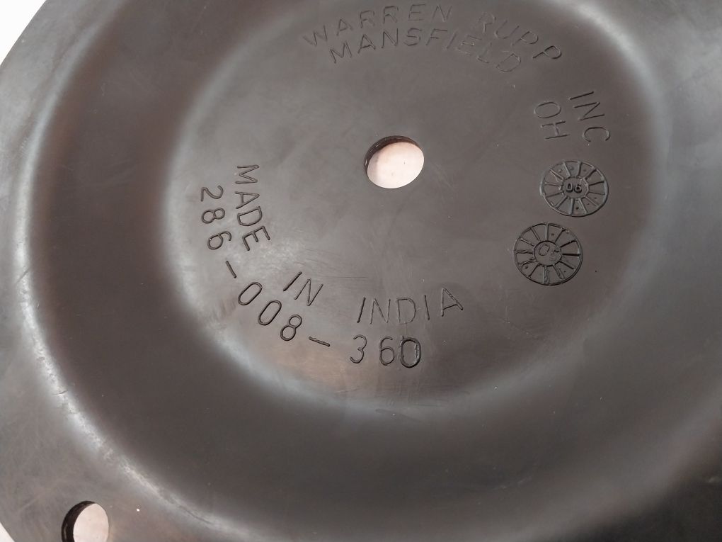 Warren Rupp 286-008-360 Diaphragm Buna