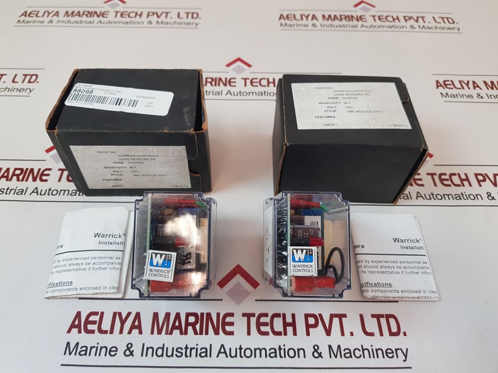 Warrick Controls 16Mm1M0 Solid State Plug-in Relay Module

