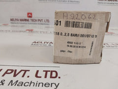 Wartsila Gauge 0 To 2,5 Bar