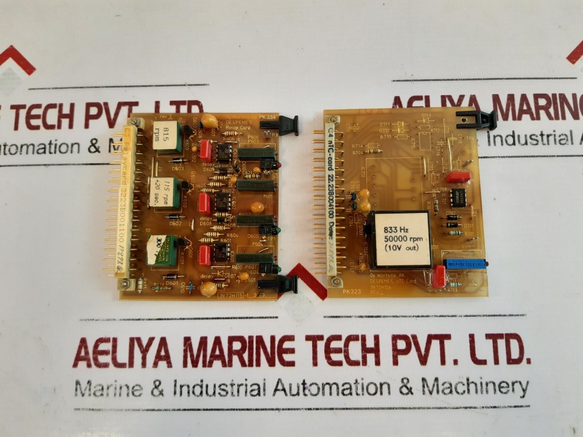 Wartsila 0V72H 73 Motherboard With 007370035,3223B000500,3223B001100,23B004100 Card