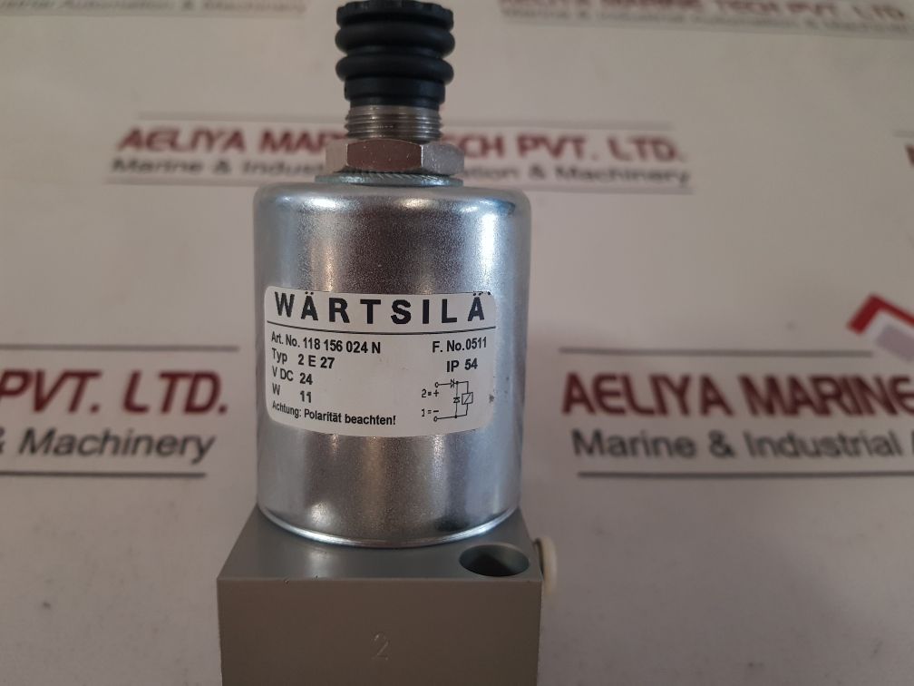 Wartsila 118 156 024 N 2E27 Solenoid Valve