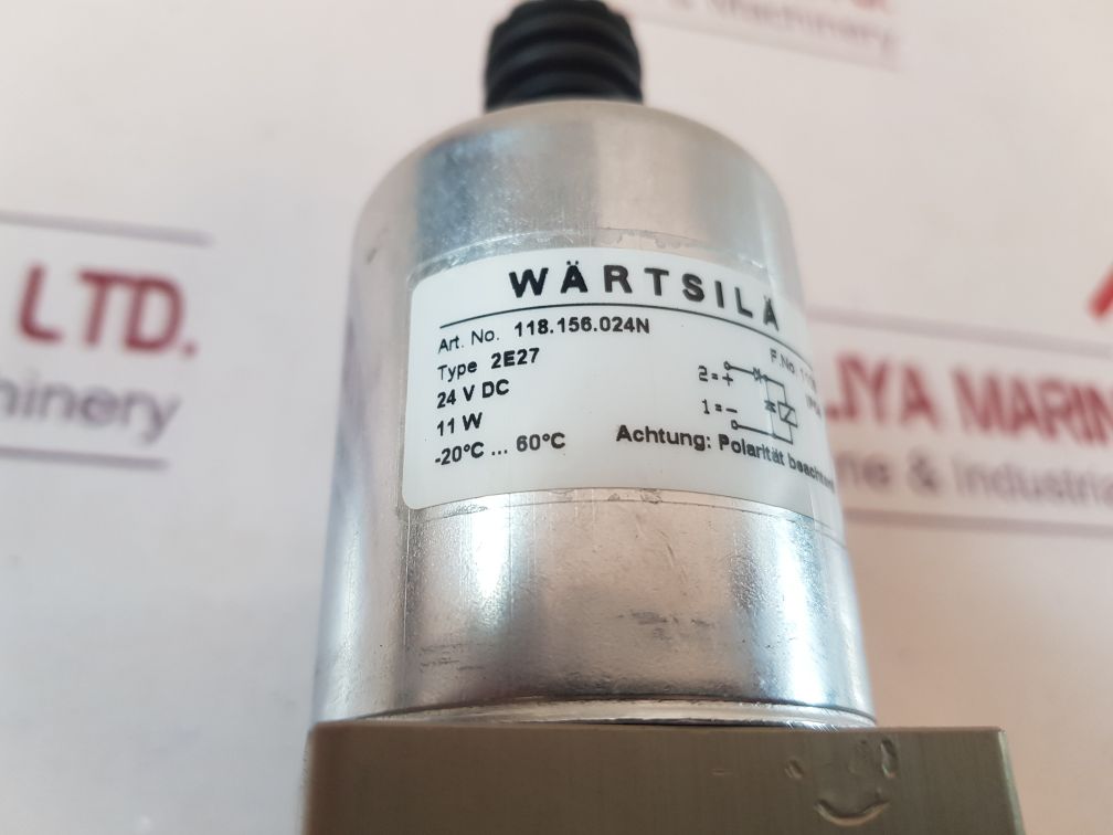 Wartsila 1557/41 2e27 solenoid valve