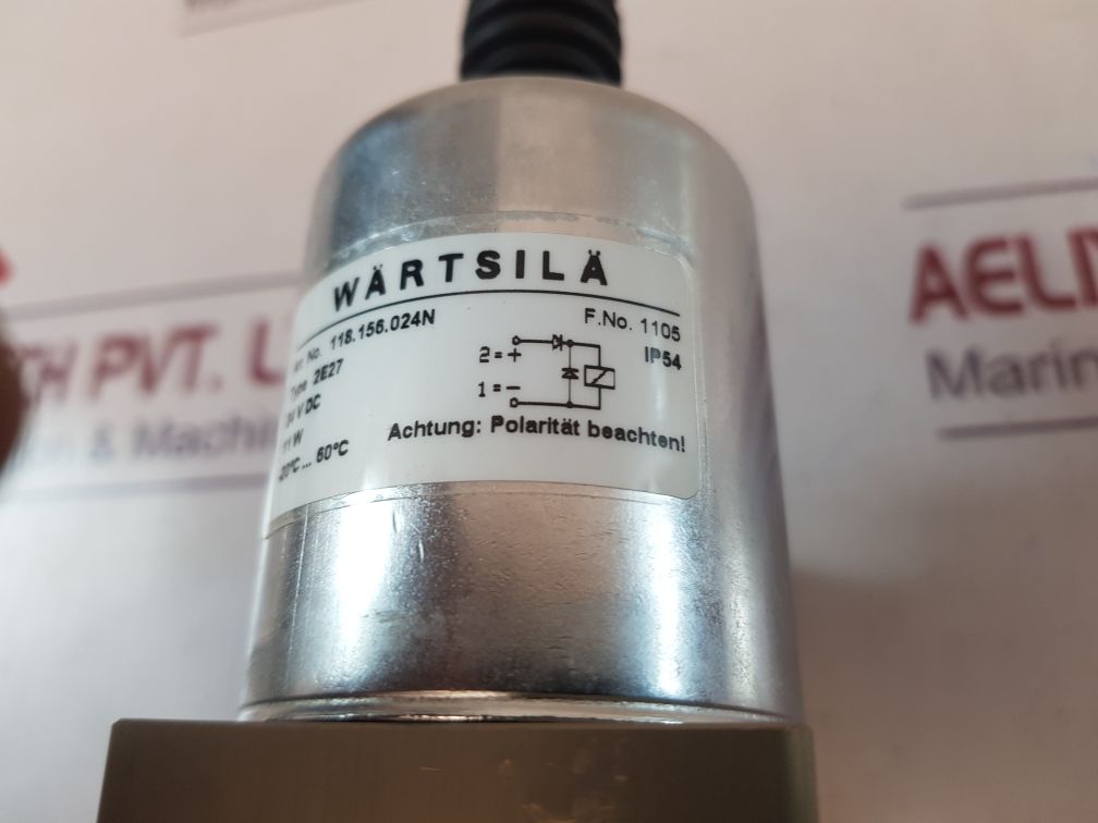 Wartsila 1557/41 2e27 solenoid valve
