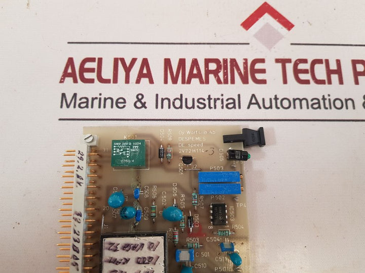 Wartsila 2V72H114-3 Pcb Card