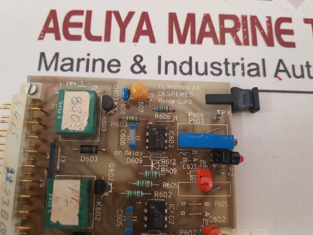 Wartsila 3223B000500 Relay Card Rev.1