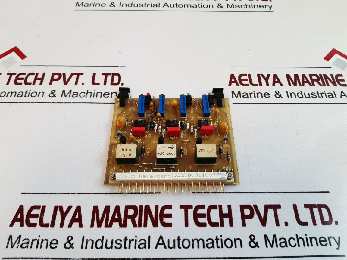 Wartsila 3V72H115 C3C5 Relay Card 3223B001100