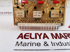 Wartsila 3V72H115 C3C5 Relay Card 3223B001100