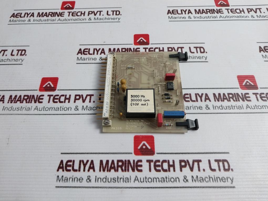 Wartsila 3V72H126 Rev.1 Despemes Ntc Card
