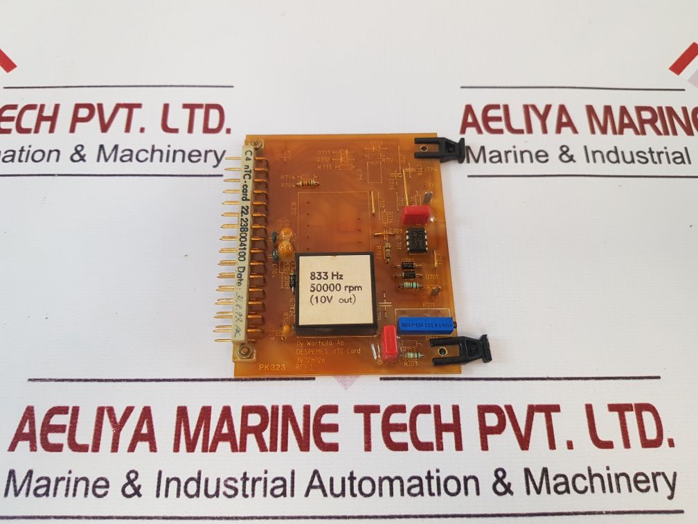 Wartsila 3V72H126 Rev.1 Despemes Ntc Card
