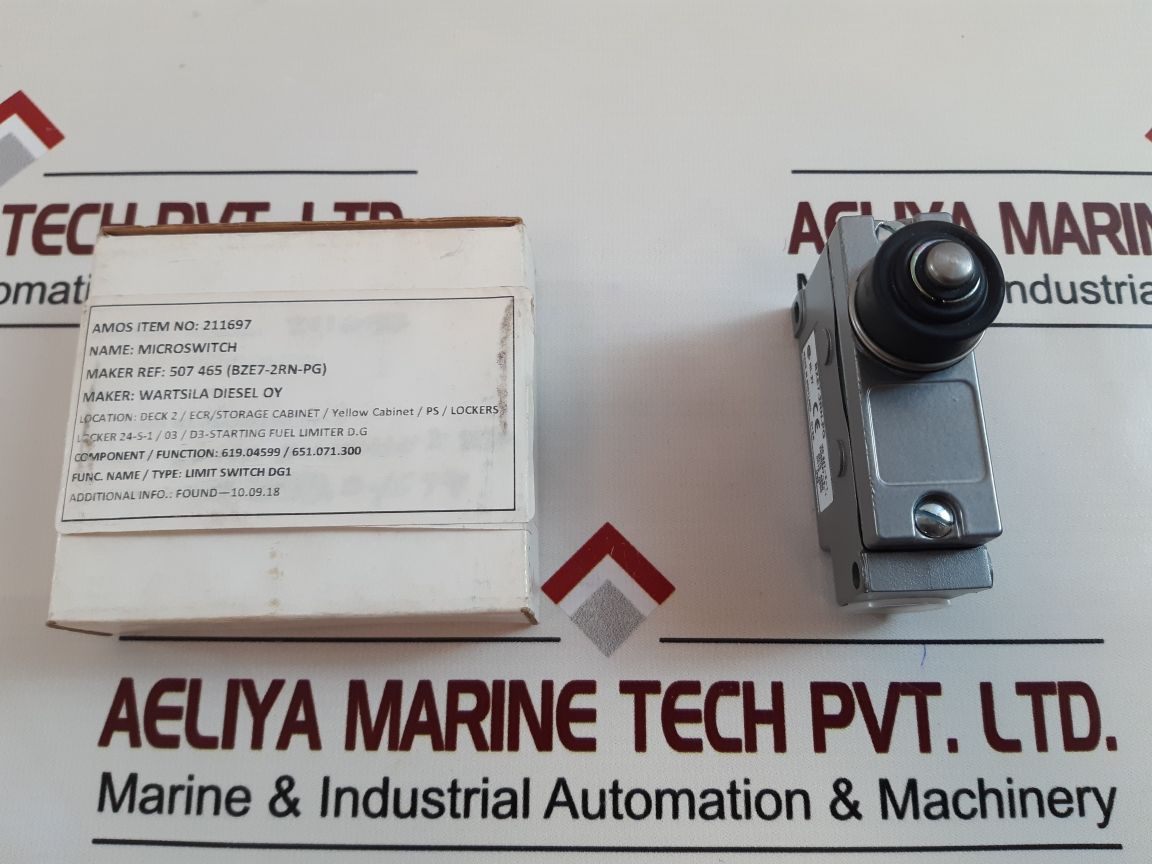 Wartsila Bze7-2Rn-pg Limit Switch
