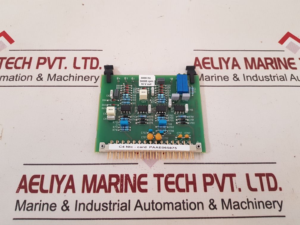 Wartsila C4 Ntc-card Paae065875 Pcb Card
